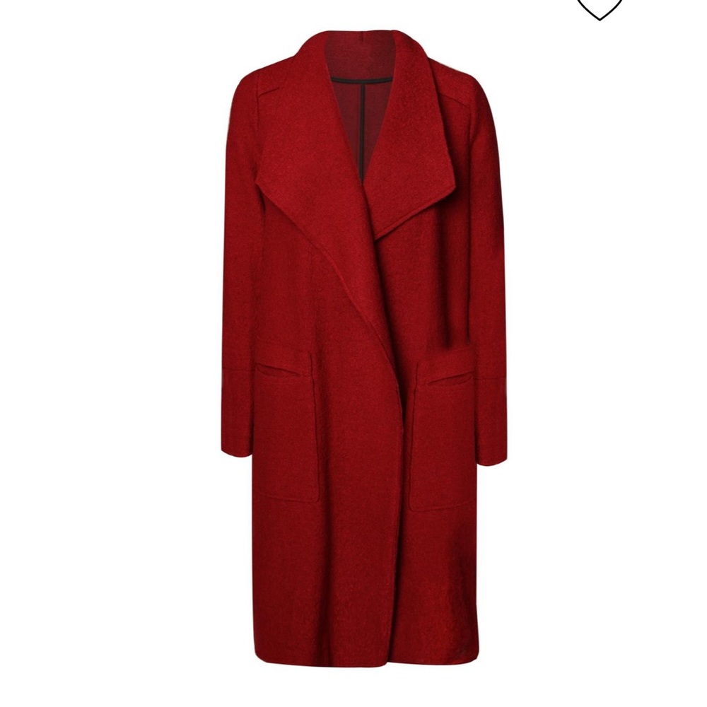 Red Wool Coat